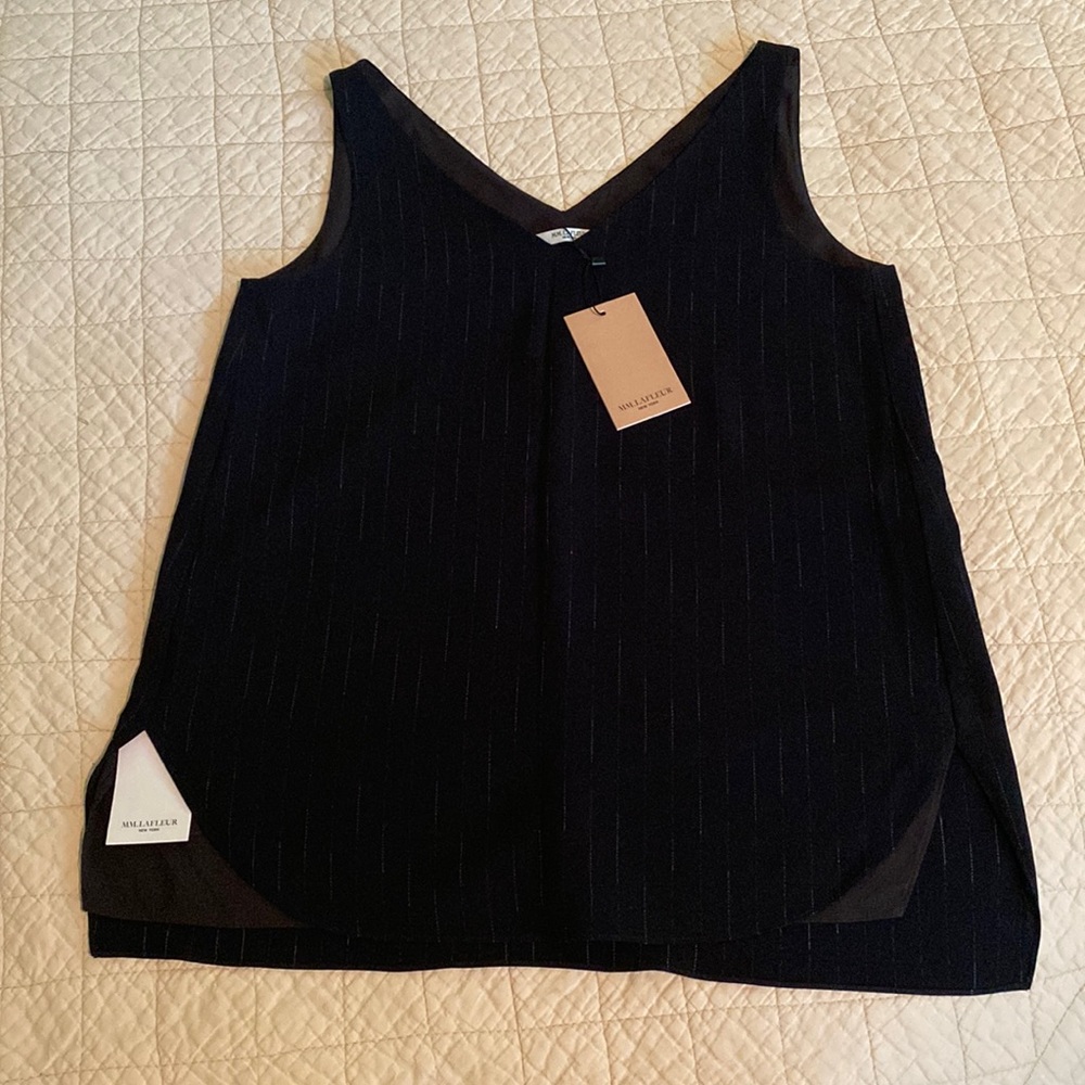 M.M. LaFleur Ronda Top Sleeveless Dress Blouse